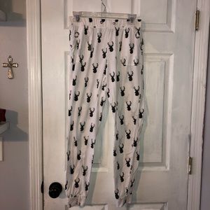 Print Pajama Pants
